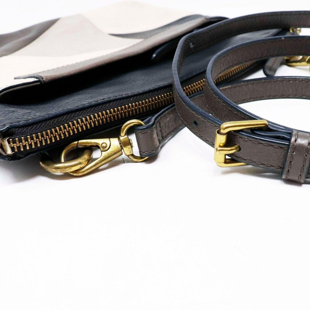 Fossil Fiona Leather Colorblock Crossbody Bag - Picture 4 of 9